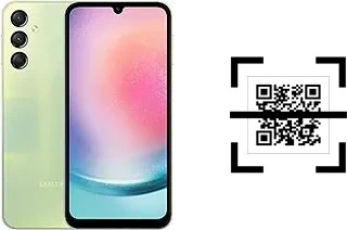 ¿Cómo leer códigos QR en un Samsung Galaxy A24 4G?