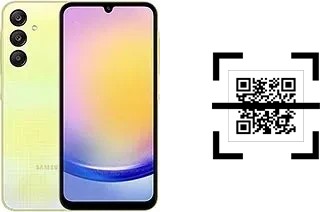 ¿Cómo leer códigos QR en un Samsung Galaxy A25?