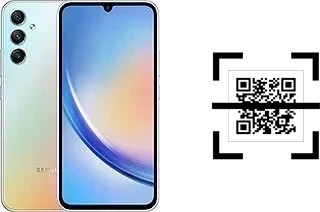 ¿Cómo leer códigos QR en un Samsung Galaxy A34?