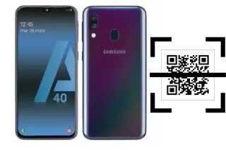 ¿Cómo leer códigos QR en un Samsung Galaxy A40s?