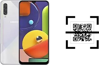 ¿Cómo leer códigos QR en un Samsung Galaxy A50s?