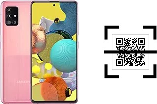 ¿Cómo leer códigos QR en un Samsung Galaxy A51 5G?