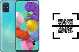 ¿Cómo leer códigos QR en un Samsung Galaxy A71?