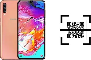 ¿Cómo leer códigos QR en un Samsung Galaxy A70?