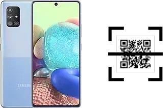 ¿Cómo leer códigos QR en un Samsung Galaxy A Quantum?