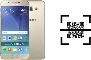 ¿Cómo leer códigos QR en un Samsung Galaxy A8 SM-A800F?