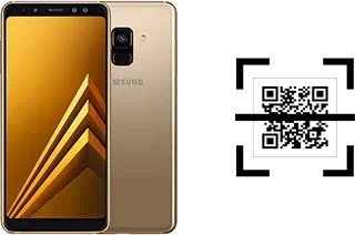 ¿Cómo leer códigos QR en un Samsung Galaxy A8 (2018)?