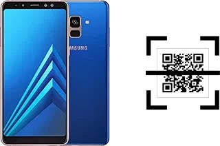 ¿Cómo leer códigos QR en un Samsung Galaxy A8+ (2018)?