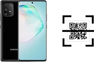 ¿Cómo leer códigos QR en un Samsung Galaxy A91?