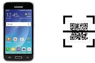 ¿Cómo leer códigos QR en un Samsung Galaxy Amp 2?