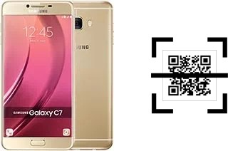 ¿Cómo leer códigos QR en un Samsung Galaxy C7?