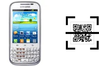 ¿Cómo leer códigos QR en un Samsung Galaxy Chat B5330?