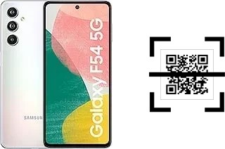 ¿Cómo leer códigos QR en un Samsung Galaxy F54?