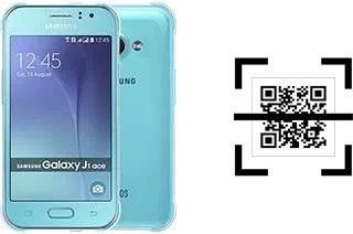 ¿Cómo leer códigos QR en un Samsung Galaxy J1 Ace?