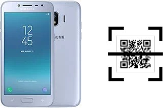 ¿Cómo leer códigos QR en un Samsung Galaxy J2 Pro (2018)?