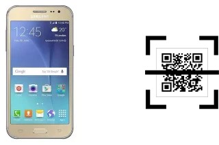 ¿Cómo leer códigos QR en un Samsung Galaxy J2 DTV?