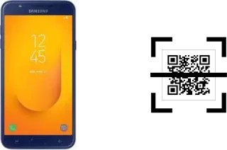 ¿Cómo leer códigos QR en un Samsung Galaxy J7 Duo (2018)?