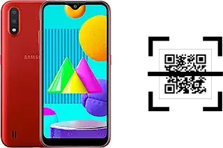 ¿Cómo leer códigos QR en un Samsung Galaxy M01?