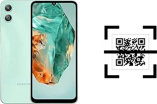 ¿Cómo leer códigos QR en un Samsung Galaxy M05?