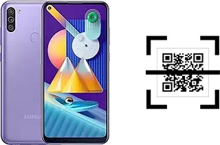 ¿Cómo leer códigos QR en un Samsung Galaxy M11?