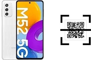 ¿Cómo leer códigos QR en un Samsung Galaxy M52 5G?