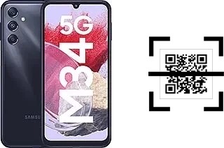 ¿Cómo leer códigos QR en un Samsung Galaxy M34 5G?