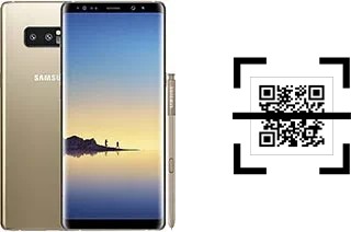 ¿Cómo leer códigos QR en un Samsung Galaxy Note8?