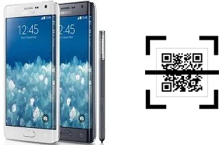 ¿Cómo leer códigos QR en un Samsung Galaxy Note Edge?