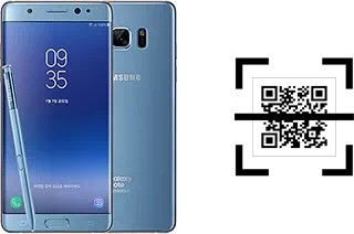 ¿Cómo leer códigos QR en un Samsung Galaxy Note FE?