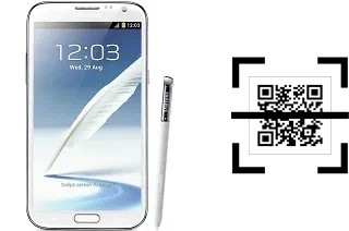 ¿Cómo leer códigos QR en un Samsung Galaxy Note II N7100?