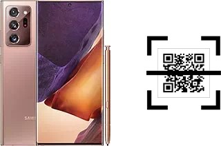 ¿Cómo leer códigos QR en un Samsung Galaxy Note20 Ultra?