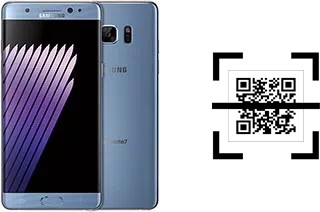 ¿Cómo leer códigos QR en un Samsung Galaxy Note7?