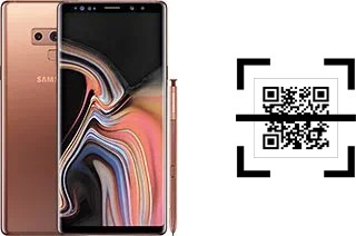 ¿Cómo leer códigos QR en un Samsung Galaxy Note9?