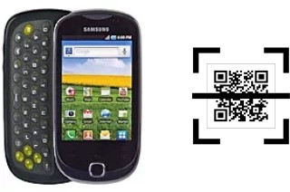 ¿Cómo leer códigos QR en un Samsung Galaxy Q T589R?