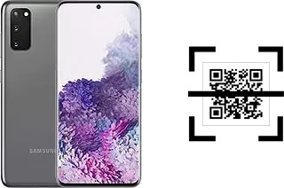 ¿Cómo leer códigos QR en un Samsung Galaxy S20?