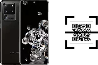 ¿Cómo leer códigos QR en un Samsung Galaxy S20 Ultra?