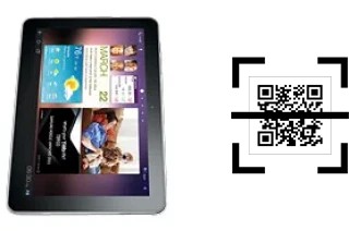 ¿Cómo leer códigos QR en un Samsung Galaxy Tab 10.1 P7510?