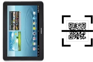 ¿Cómo leer códigos QR en un Samsung Galaxy Tab 2 10.1 CDMA?