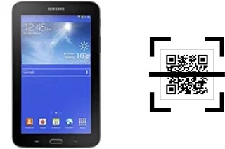 ¿Cómo leer códigos QR en un Samsung Galaxy Tab 3 Lite 7.0 3G?