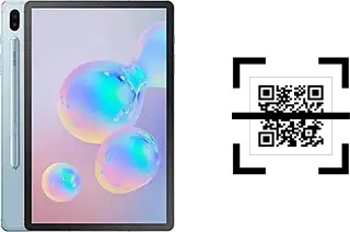 ¿Cómo leer códigos QR en un Samsung Galaxy Tab S6?