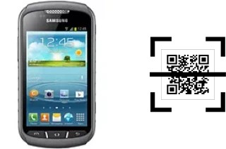 ¿Cómo leer códigos QR en un Samsung S7710 Galaxy Xcover 2?