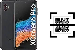 ¿Cómo leer códigos QR en un Samsung Galaxy Xcover6 Pro?