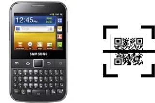 ¿Cómo leer códigos QR en un Samsung Galaxy Y Pro B5510?