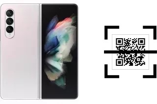 ¿Cómo leer códigos QR en un Samsung Galaxy Z Fold3 5G?