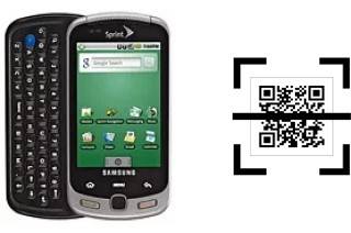 ¿Cómo leer códigos QR en un Samsung M900 Moment?