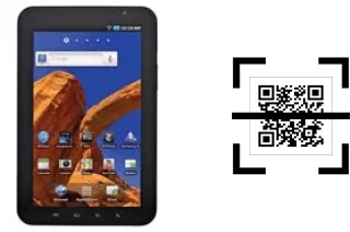 ¿Cómo leer códigos QR en un Samsung P1010 Galaxy Tab Wi-Fi?