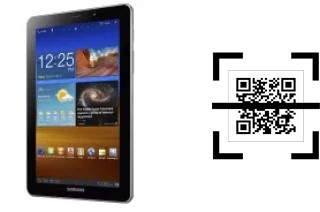 ¿Cómo leer códigos QR en un Samsung P6800 Galaxy Tab 7.7?