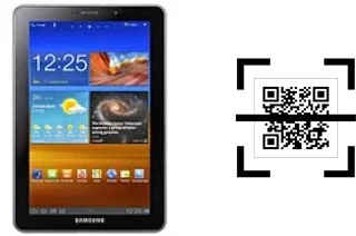 ¿Cómo leer códigos QR en un Samsung P6810 Galaxy Tab 7.7?