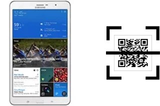 ¿Cómo leer códigos QR en un Samsung Galaxy Tab Pro 8.4?