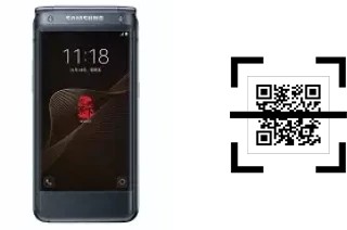 ¿Cómo leer códigos QR en un Samsung W2017?